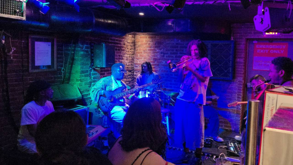 Nuwa Soul, led by Bobby Etienne, ignites the stage at Wally’s Cafe Jazz Club with a genre-bending live performance.
